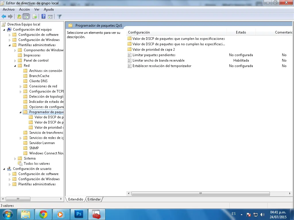 Quita el filtro de Windows para mas Internet 100% Real