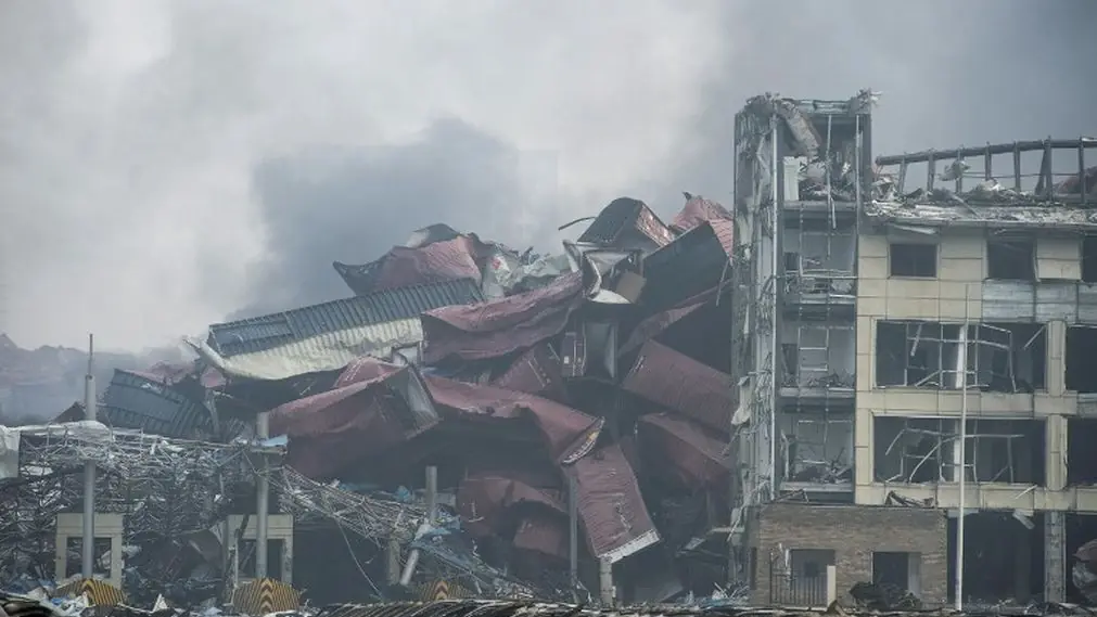 Explosiones masivas en China