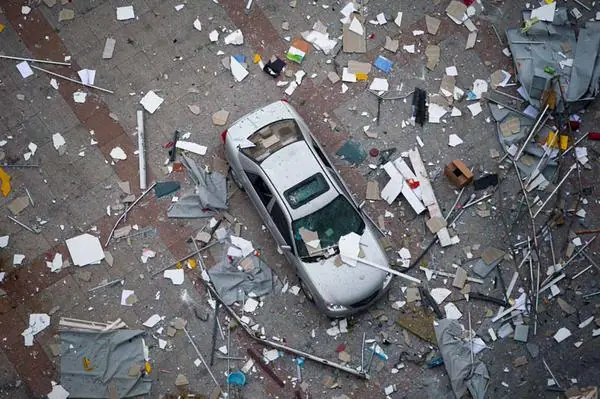 Explosiones masivas en China