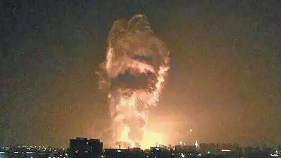 Explosiones masivas en China