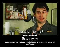 Robert de Niro,yo te banco