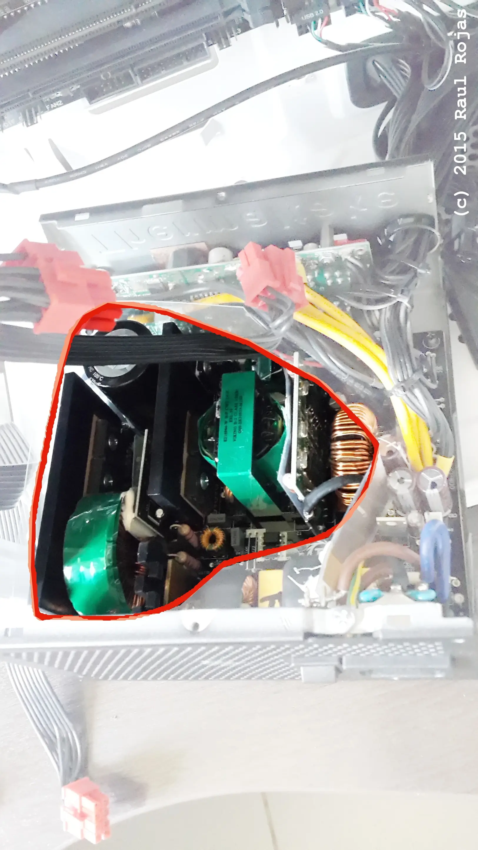 Reemplazo de ventilador en fuente Thermaltake Smart M850W