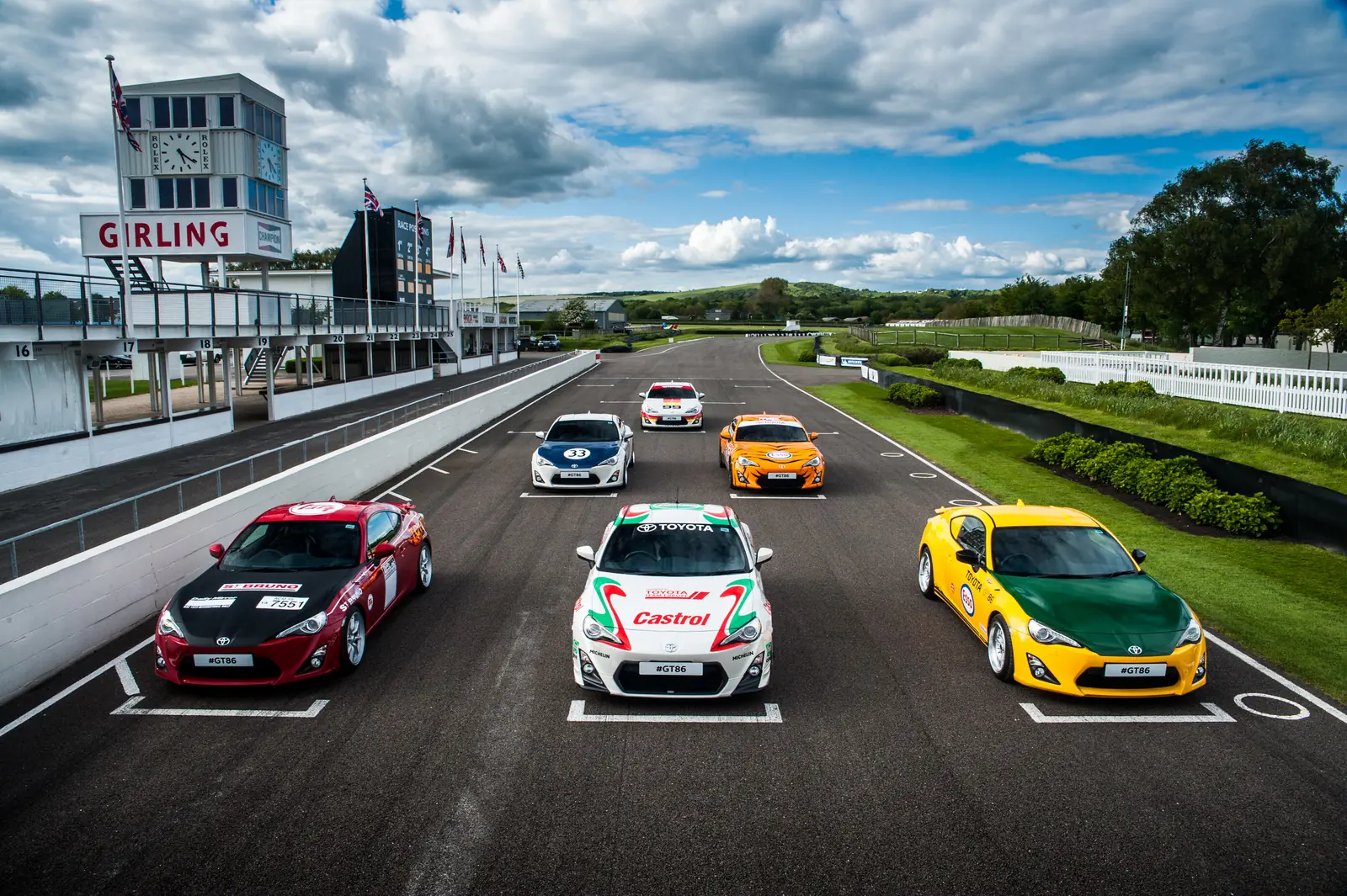 El homenaje de Toyota a sus leyendas de competicion