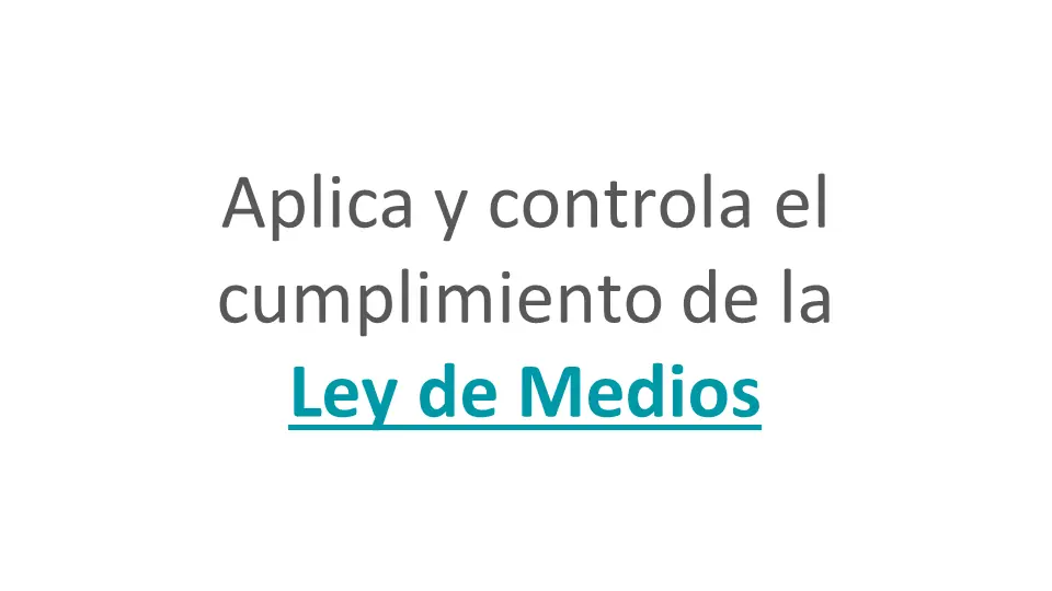ley de medios