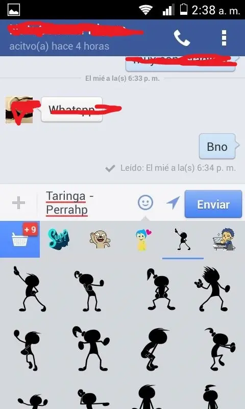 Tigre chatea en tu celu sin el messenger.