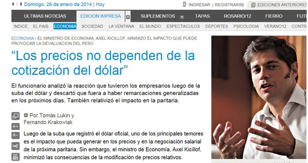 [Arden Kukas] En 3 días Macri ya revaluó el peso un 14,5%