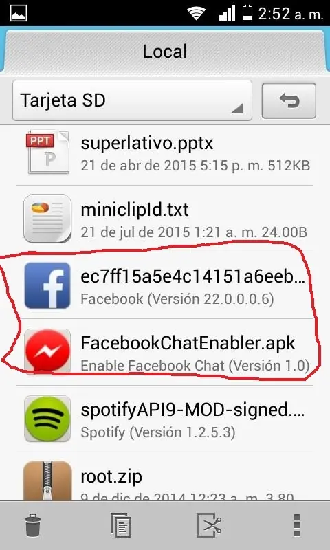 Tigre chatea en tu celu sin el messenger.
