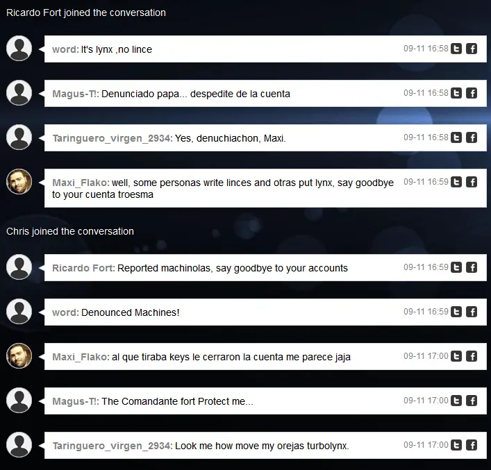 Juntada taringuera en Bundlebitz