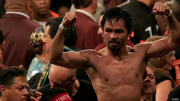 Manny Pacquiao afirma que peleara en 2016 contra el Money