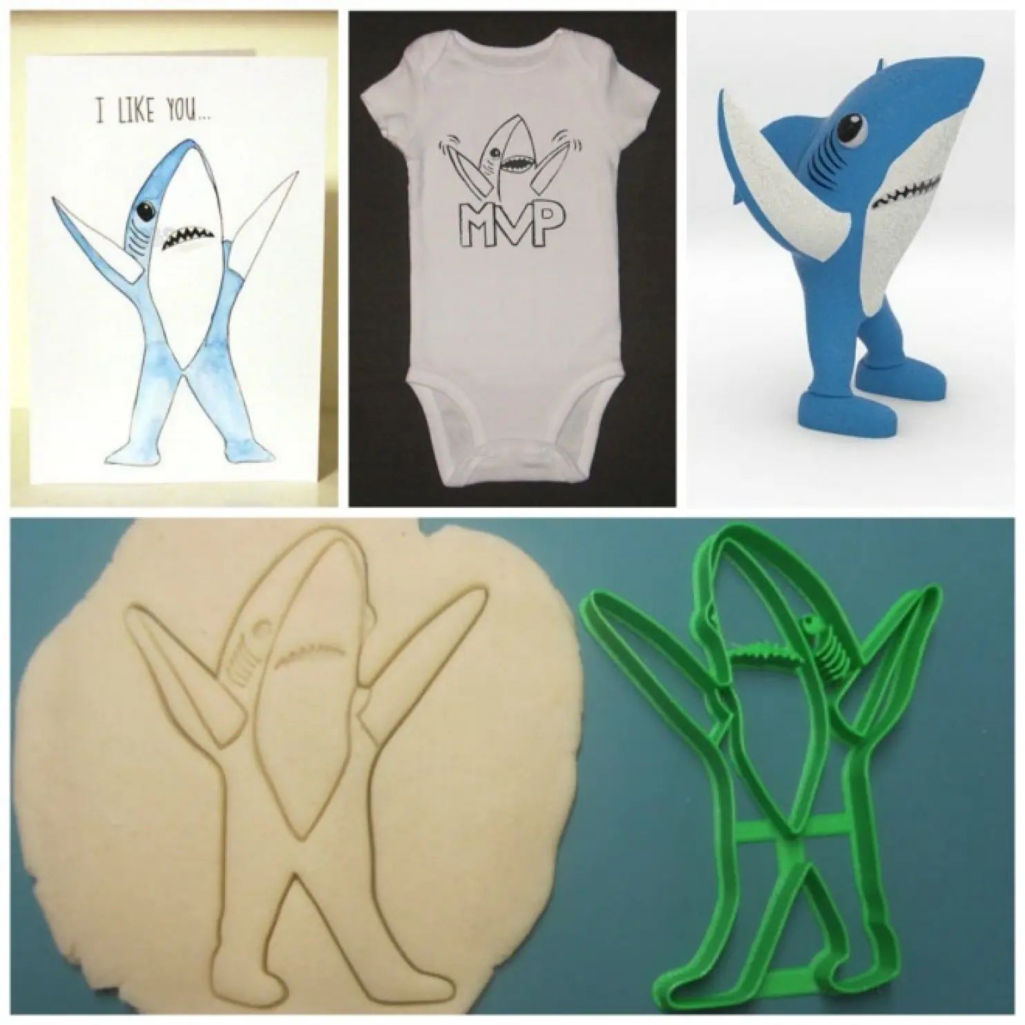 Yo te banco Left Shark