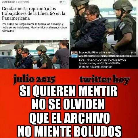 El Único Culpable acá son los K. [Caso Cresta Roja]