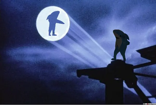 Yo te banco Left Shark