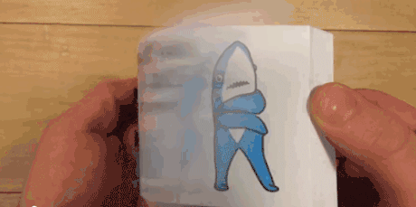 Yo te banco Left Shark