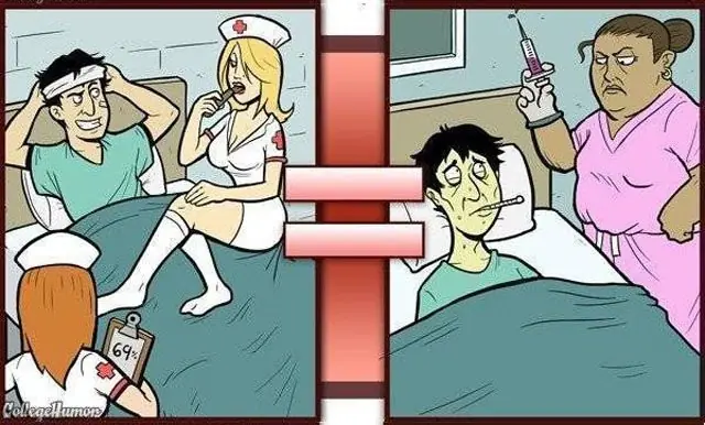 Realidad vs imaginación