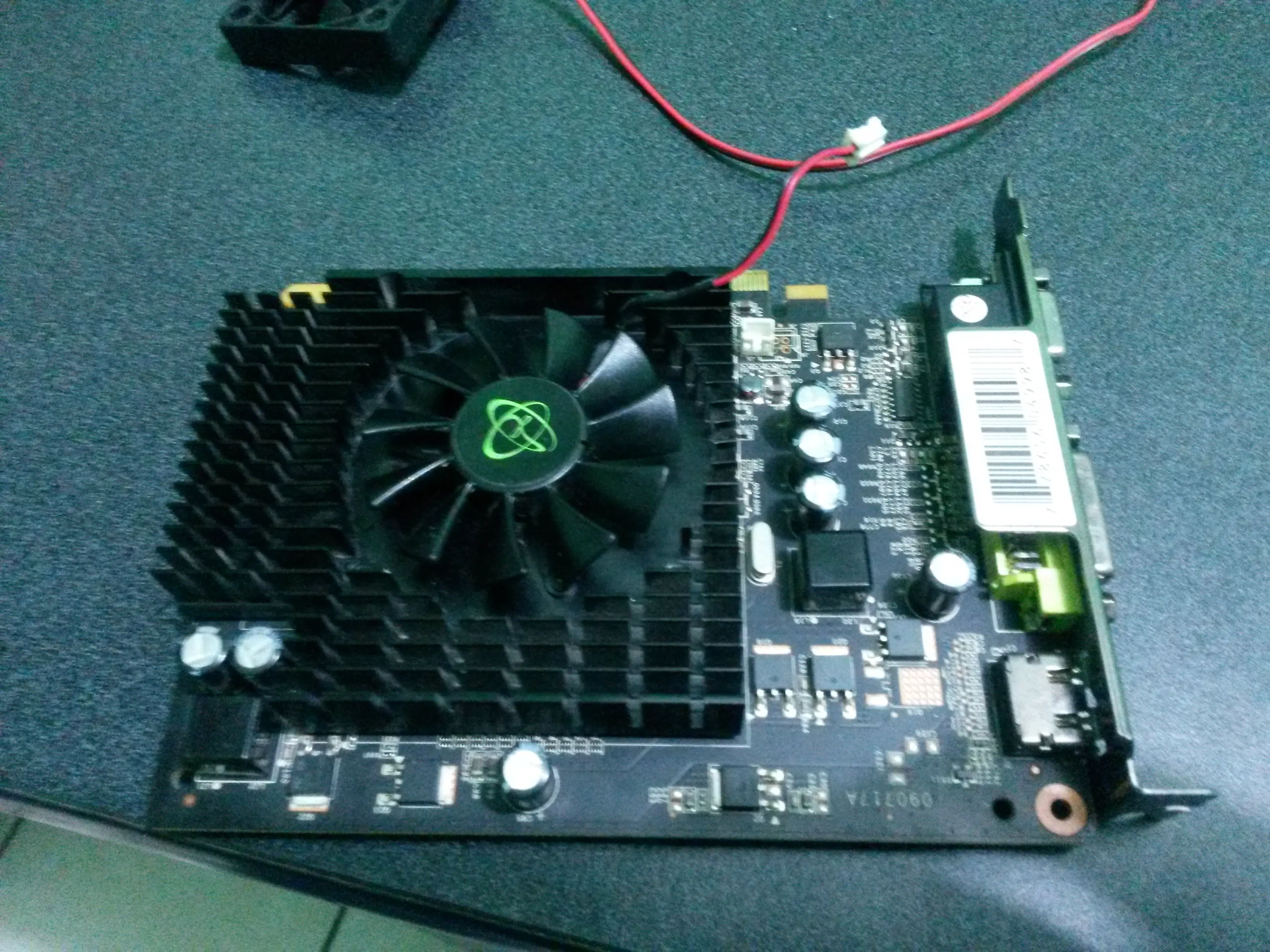 Targeta de Video con abanico descompuesto,prueba esto...