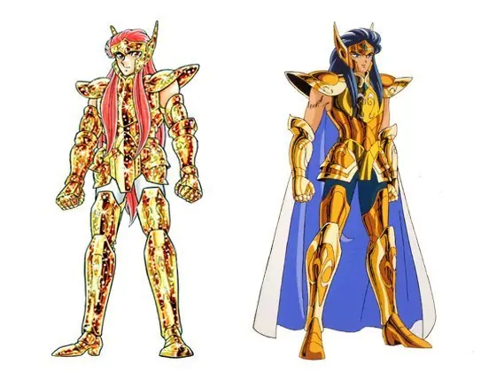 caballeros dorados Diferencias entre el anime y el manga
