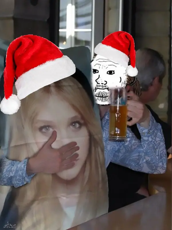 Asi voy a pasar la nochebuena