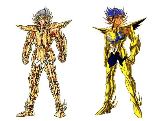 caballeros dorados Diferencias entre el anime y el manga