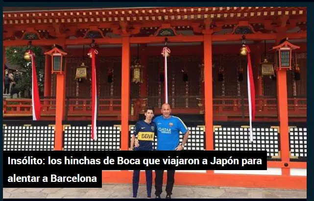 Sos Bostero, y cargas a River?