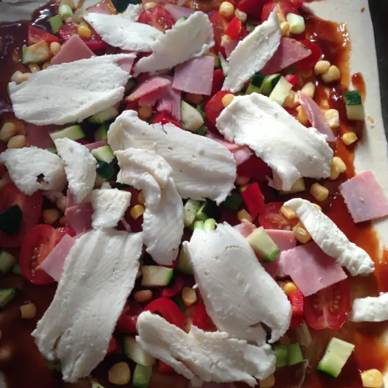 Prepara una saludable pizza en dos minutos