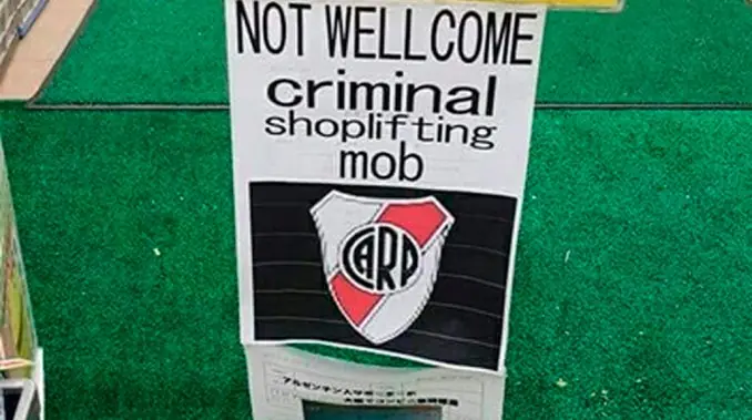 river sigue robando en JAPON