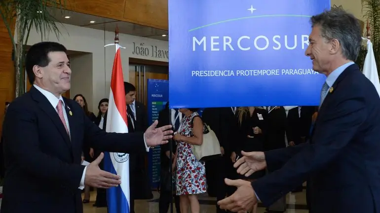 Macri en el Mercosur se esta garchando a todos
