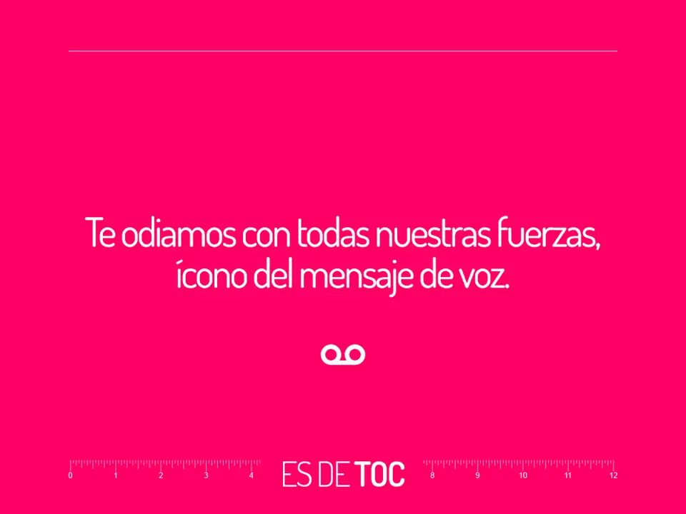 Toc? Quien yo? Naaaa