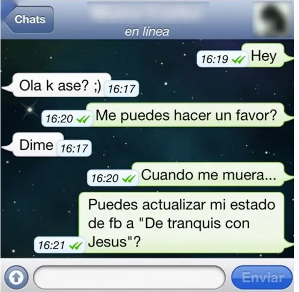 las conversaciones  mas graciosas de whatsapp