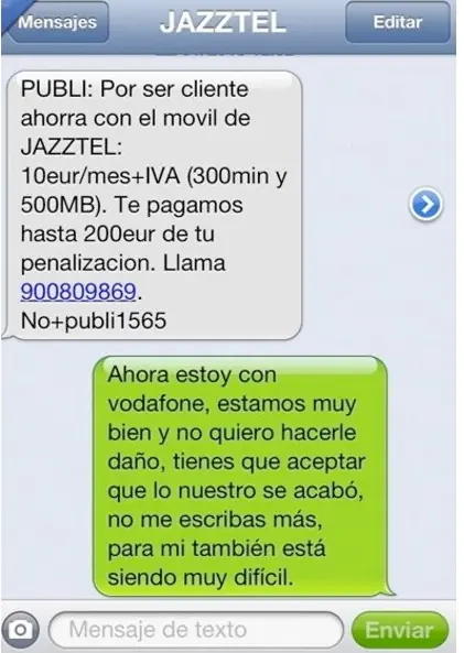 mensajes
