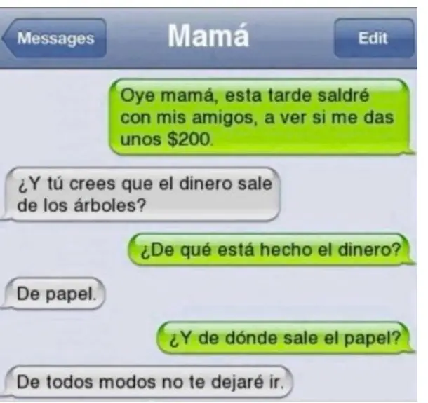 mensajes