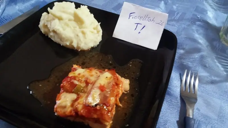 pollo con salsa