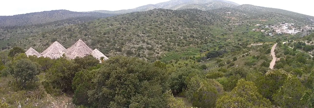 La Noria de San Pantaleón, pueblo minero fantasma conócelo.