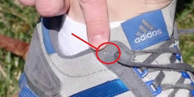 Sabes para que sirve el agujero extra de tus zapatillas?