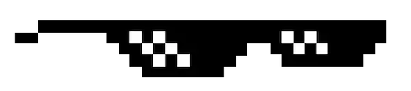 como poner gafas deal with it