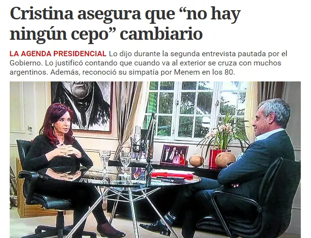 Menem un poroto al lado de los kirchneristas