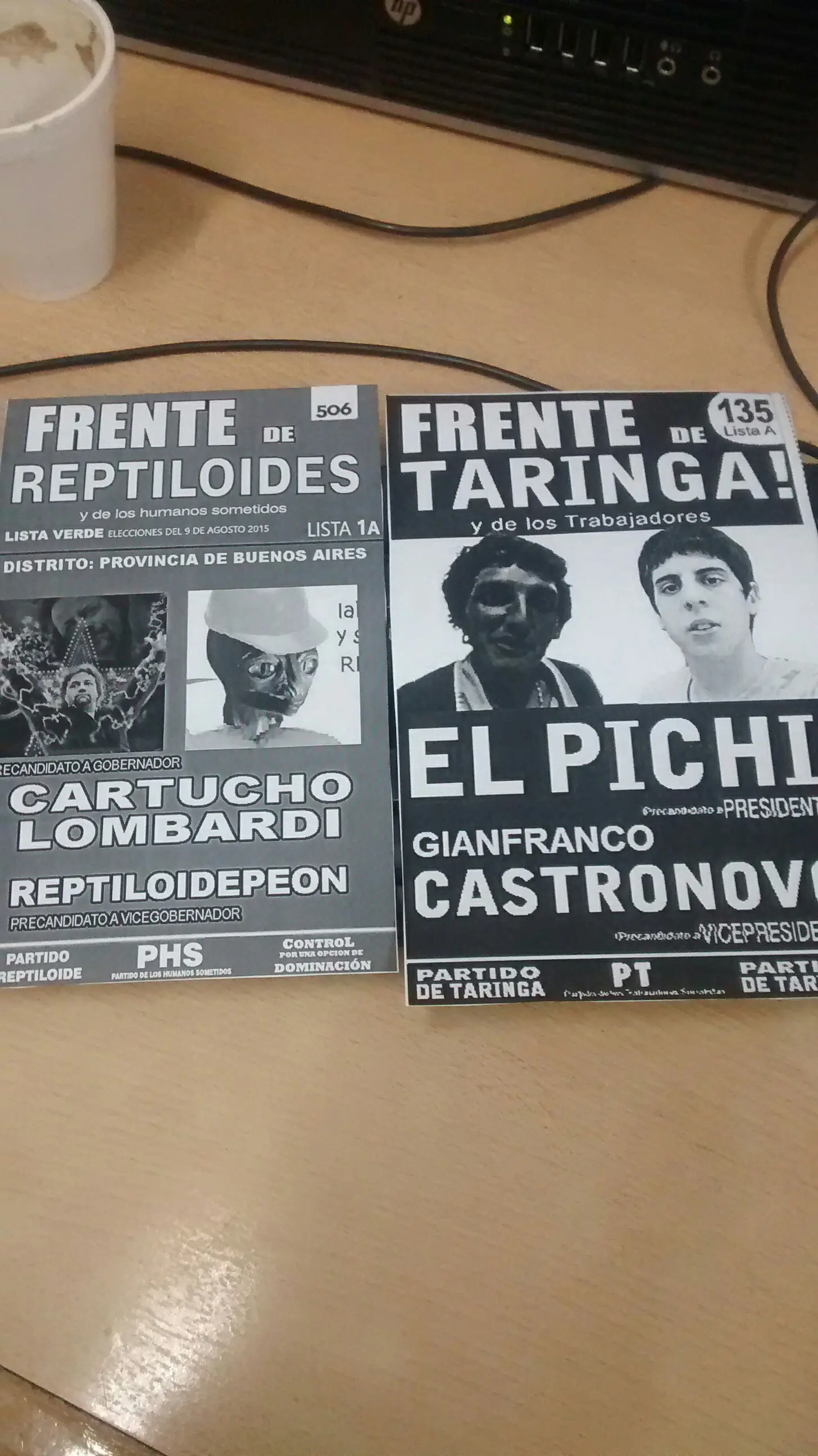 Gano Mauri, me voy al obelisco a colgarme del McDonals