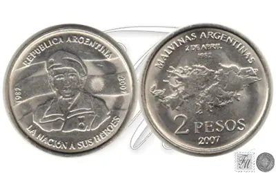 Desmintiendo el comandante fort está en una moneda de $2