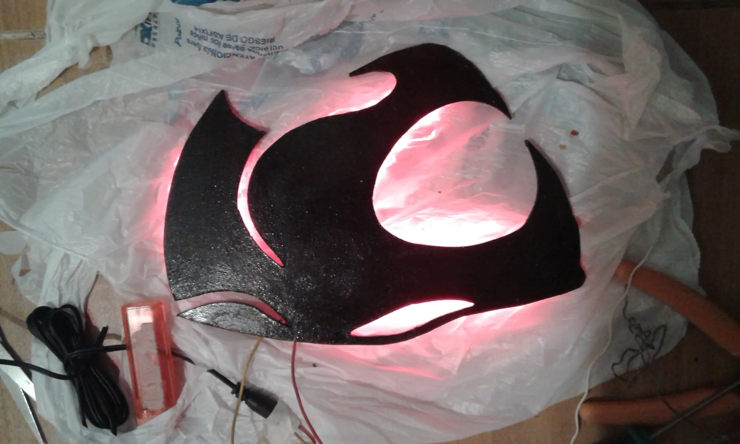 Lampara Thundercats! (propia paso a paso) +10 si te gustó!