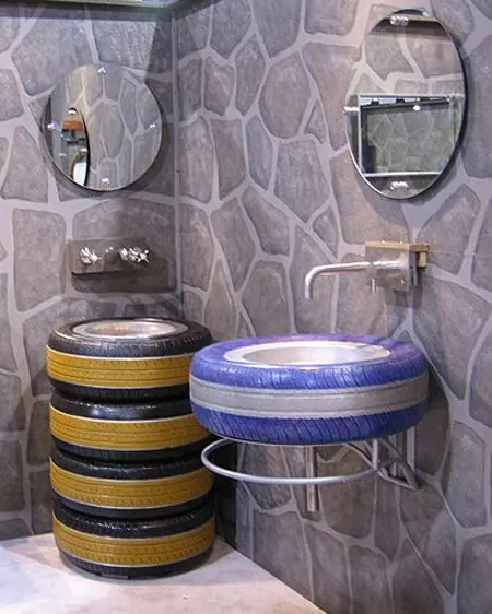20 geniales ideas para reciclar neumaticos!