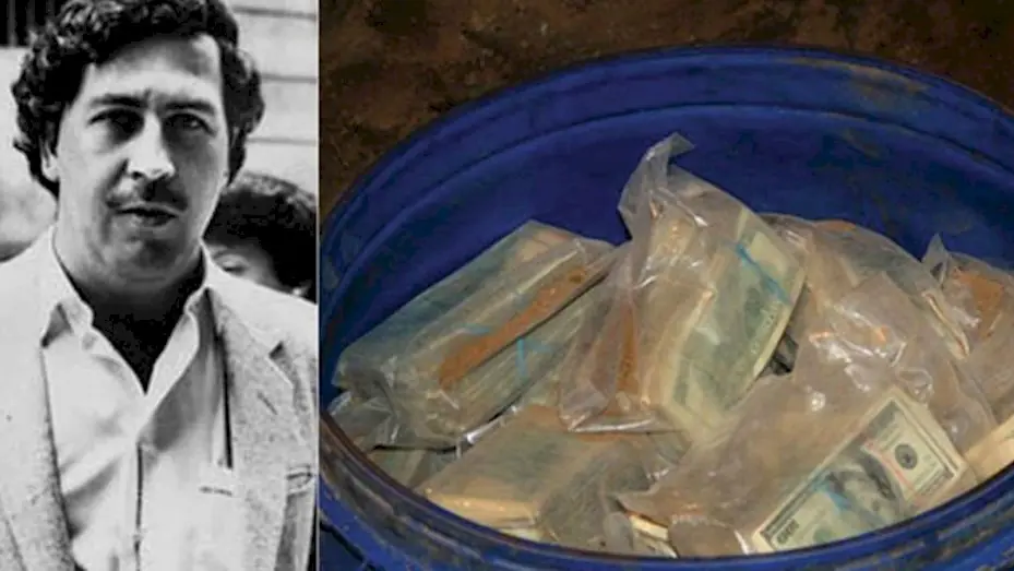 Un campesino encontró el tesoro de Pablo Escobar