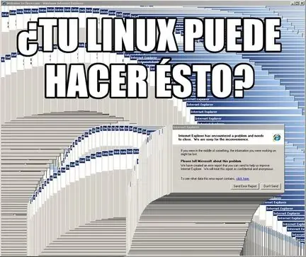 Acaso tu Linux puede hacer esto