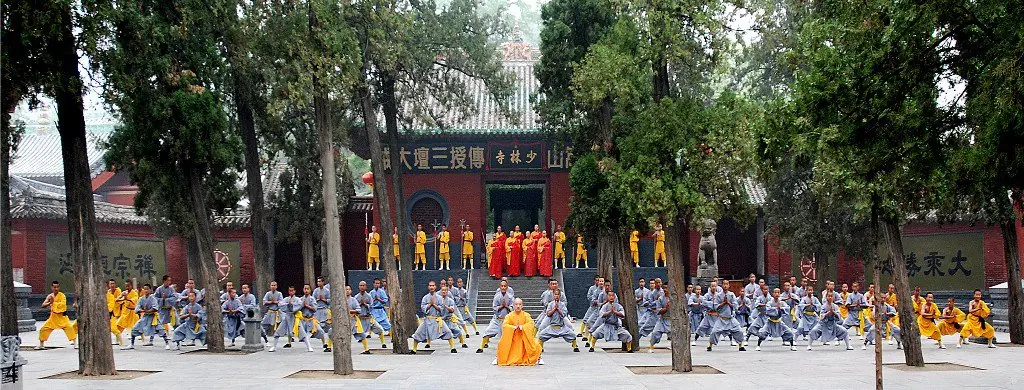 La fuerza esta en la mente: fotografías de monjes shaolin