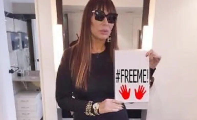 Convocan marcha liberación Moria Casán