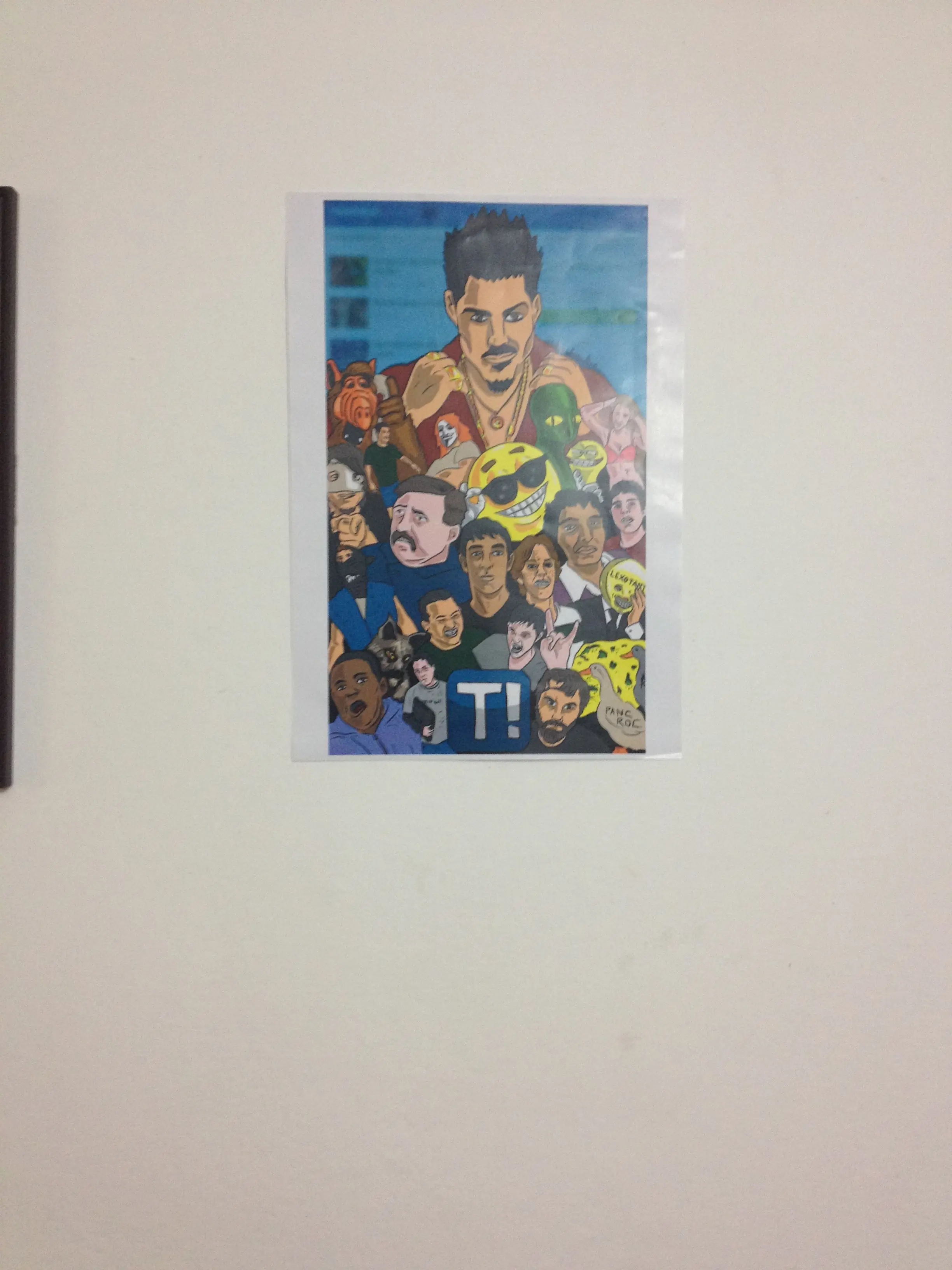 Decore el living del departamento con el poster Taringuero