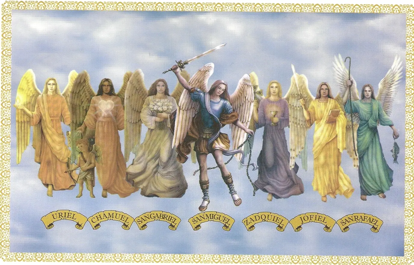 Historia de los 7 arcángeles!! (Primera Parte)