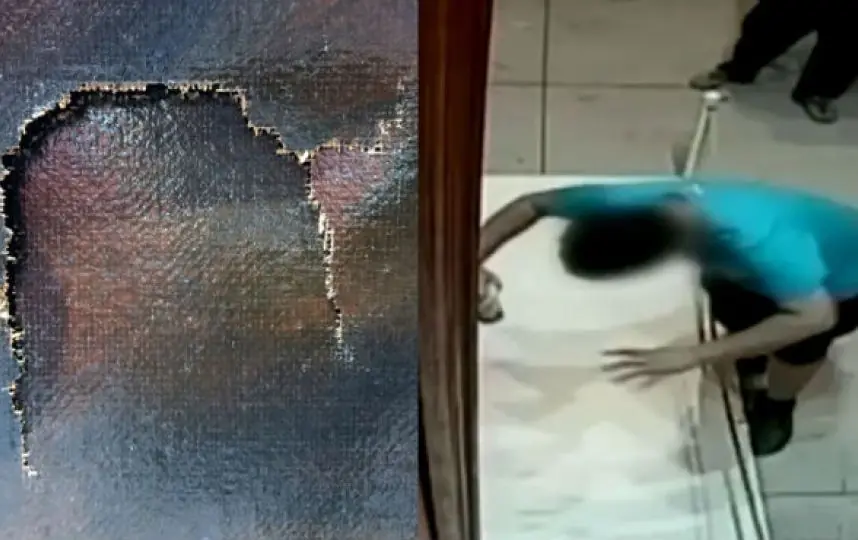 Niño de 12 años arruina Pintura de 1.2 Millones de Dolares