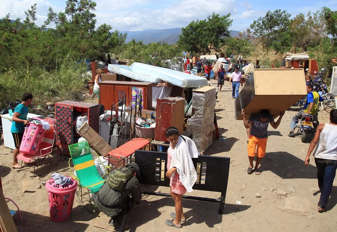 Venezuela Asi salen los colombianos deportados