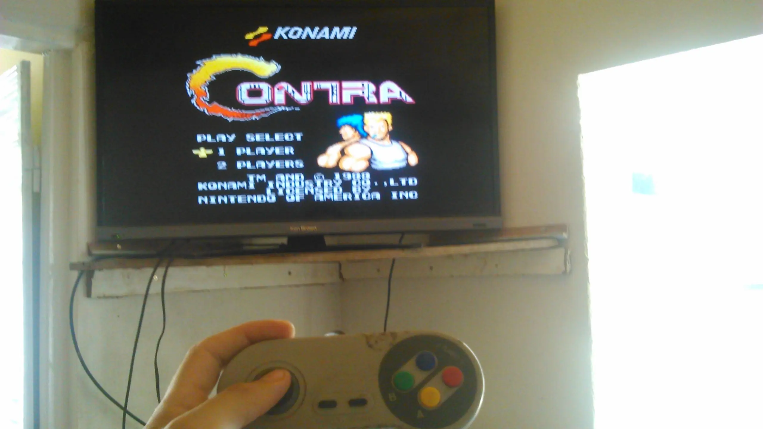 Me di vuelta el Contra en el quincho y te lo muestro