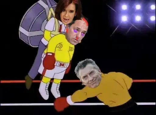 Macri nuevo presidente, llora la campora
