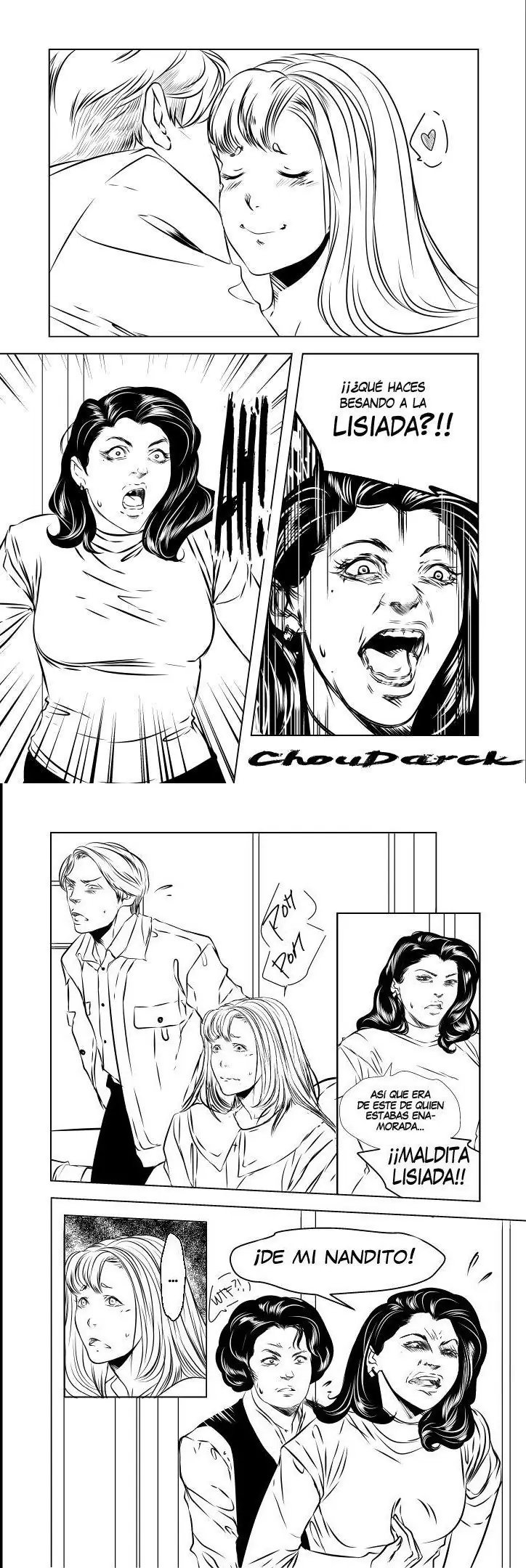 Manga Maldita lisiada Maria la del Barrio Itati Cantoral